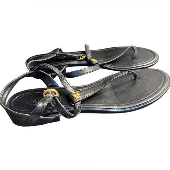 Ralph Lauren Sandals preppy old money quiet luxury classic resortwear - Picture 3 of 4